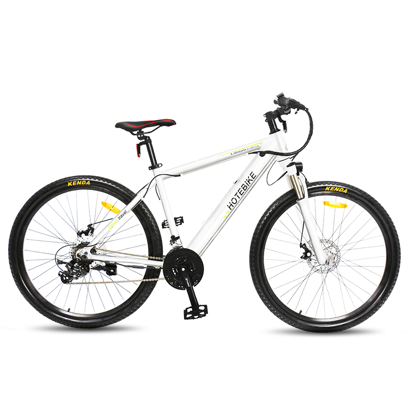 26 Electric Mountain Bike – 350W Motor, 50-Mile Range, Hidden Battery Design